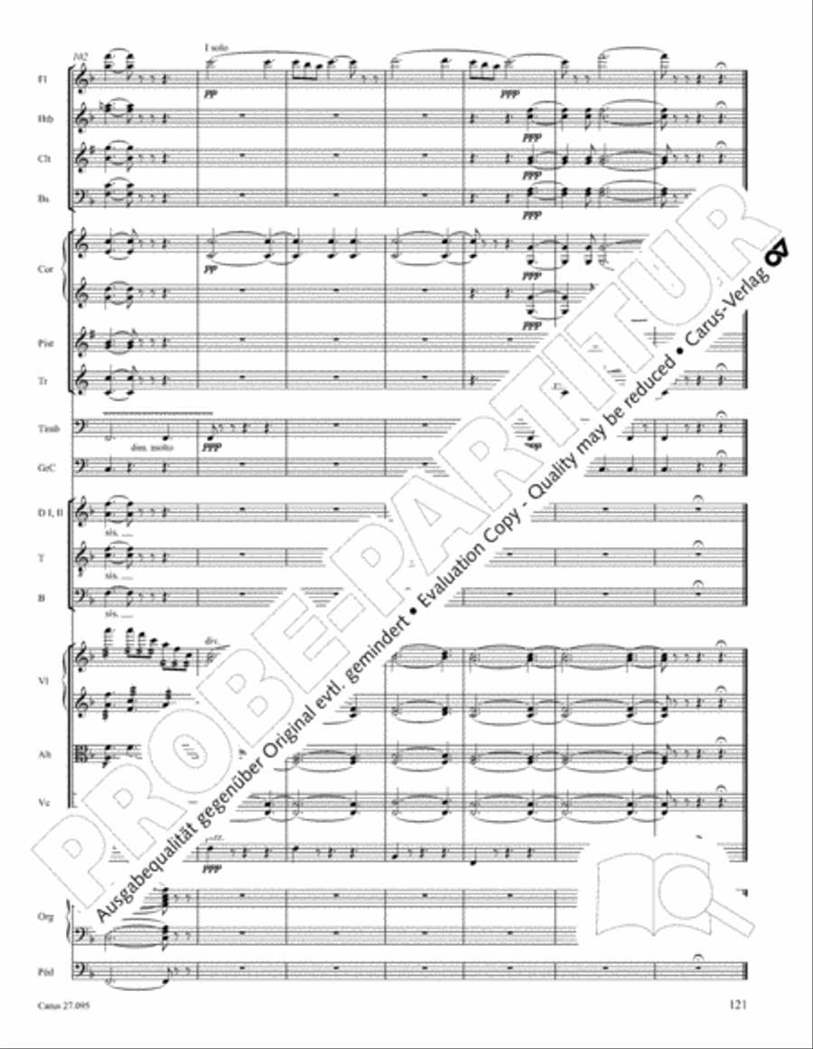 Messe solennelle de sainte Cecile STB scores gallery preview page 134