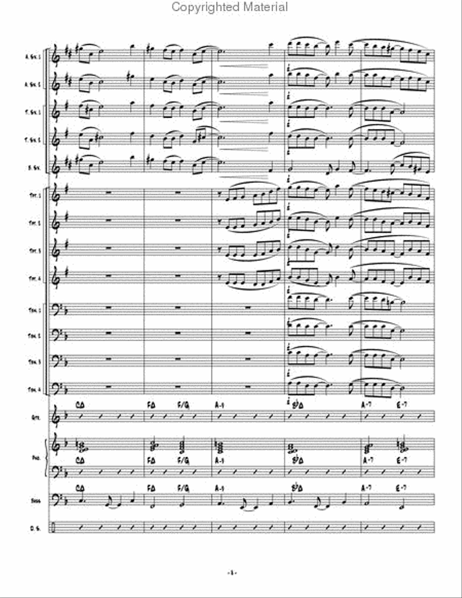 Smoothitude Smoothitude Jazz Ensemble scores gallery preview page 9