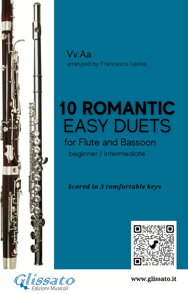 10 Romantic Easy duets for Flute and Bassoon image number null