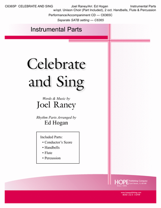 Book cover for Celebrate and Sing