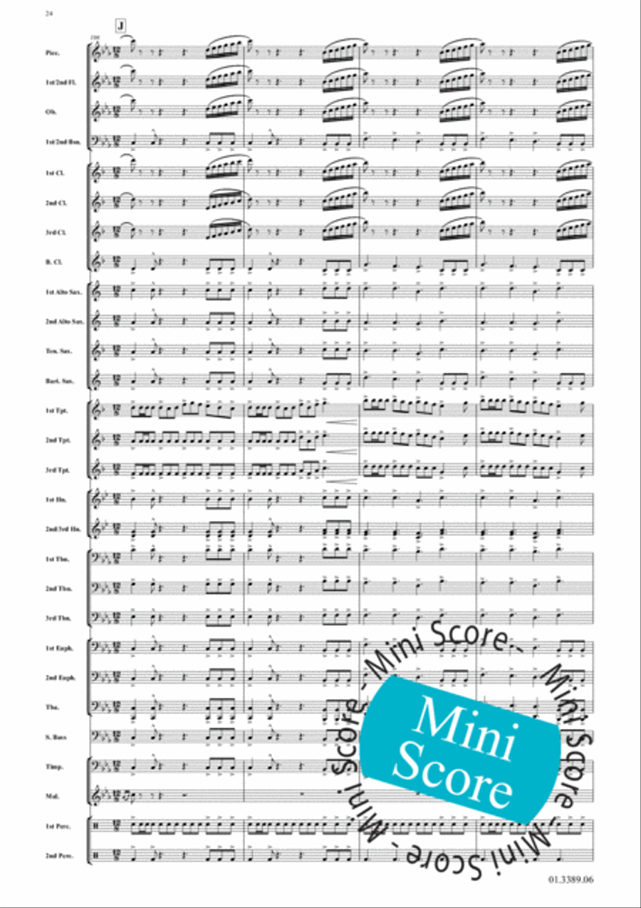 Moby Dick Concert Band scores gallery preview page 28