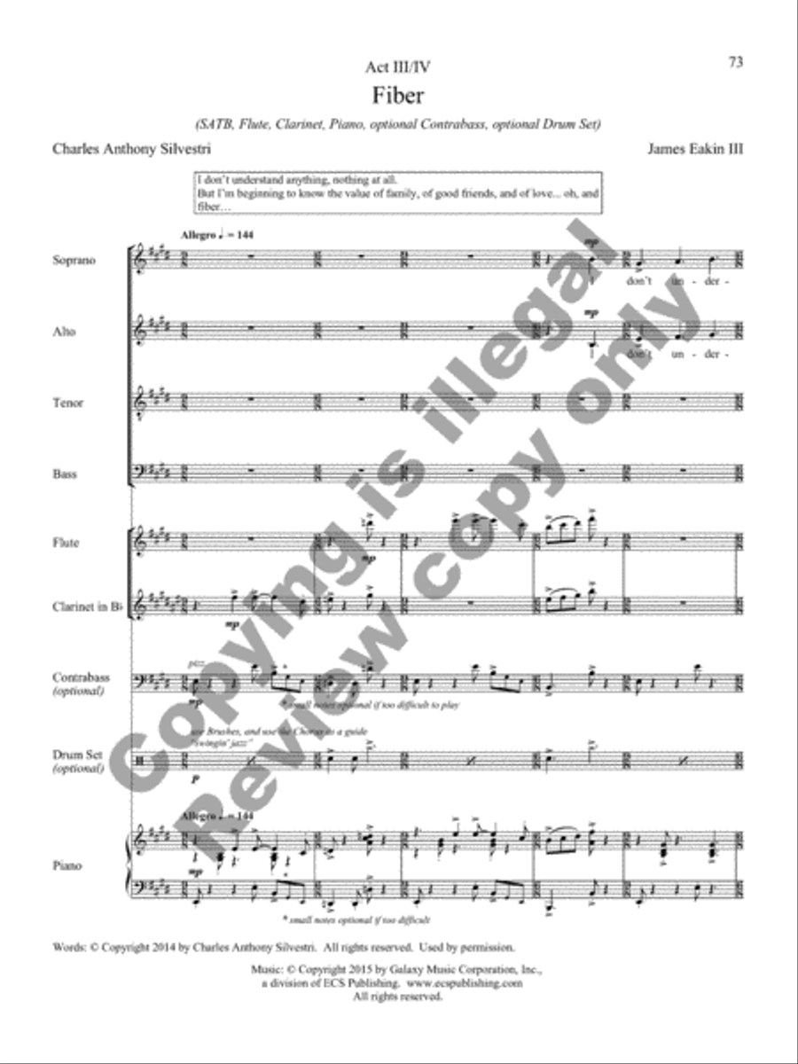 #twitterlieder (SATB Full Score) 4-Part scores gallery preview page 30