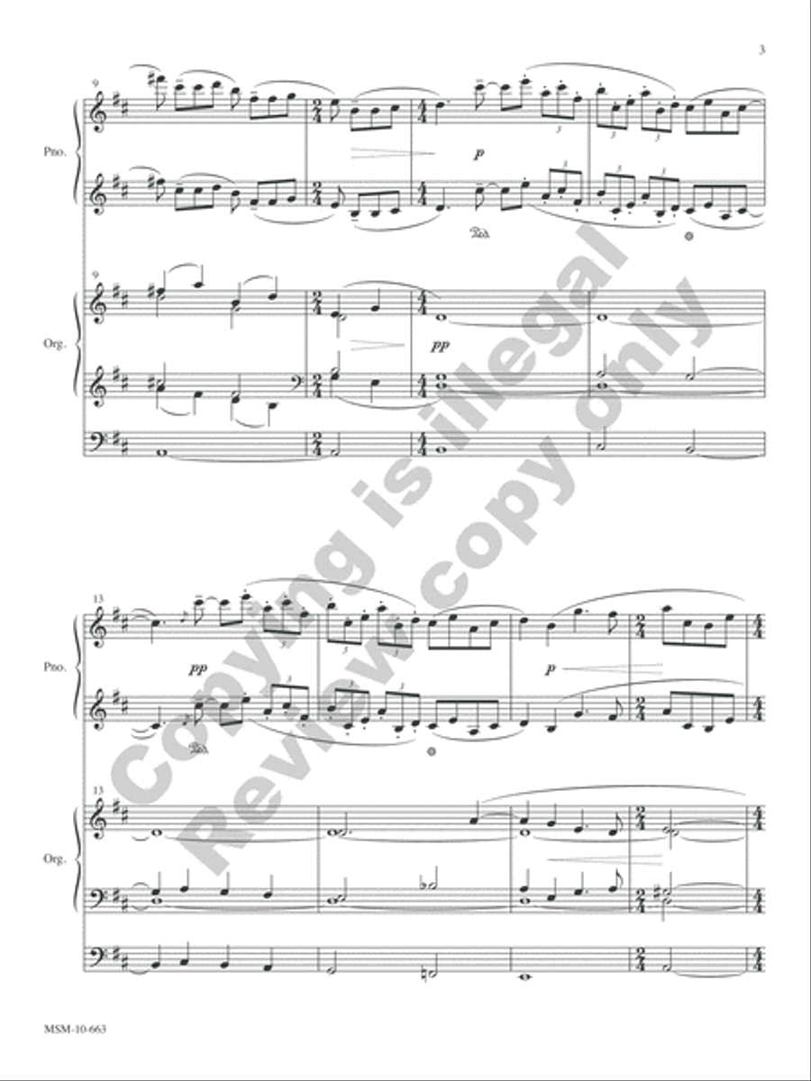 Aria Harp scores gallery preview page 7