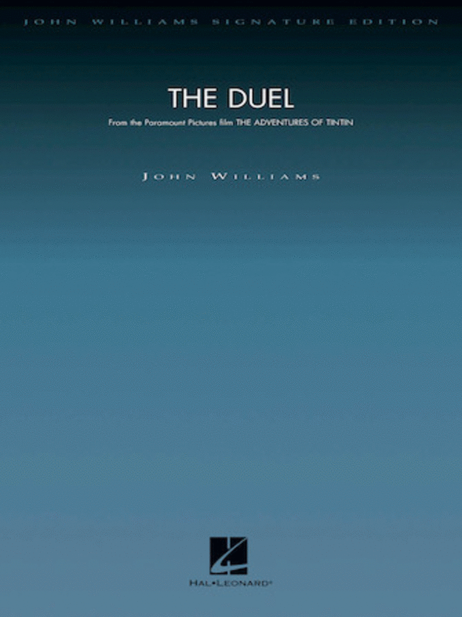 The Duel (from The Adventures of Tintin) Full Orchestra scores gallery preview page 1