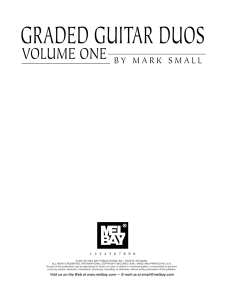 Graded Guitar Duos, Volume 1