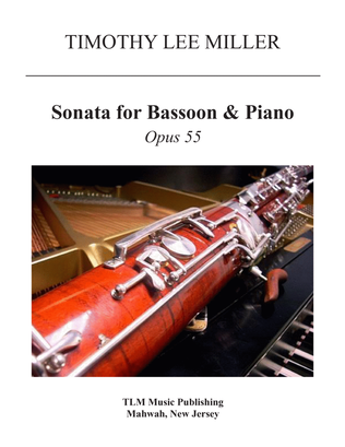 Book cover for Sonata for Bassoon & Piano