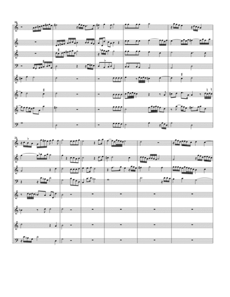 Canzon no.10 a8 (1615) (arrangement for 8 recorders)