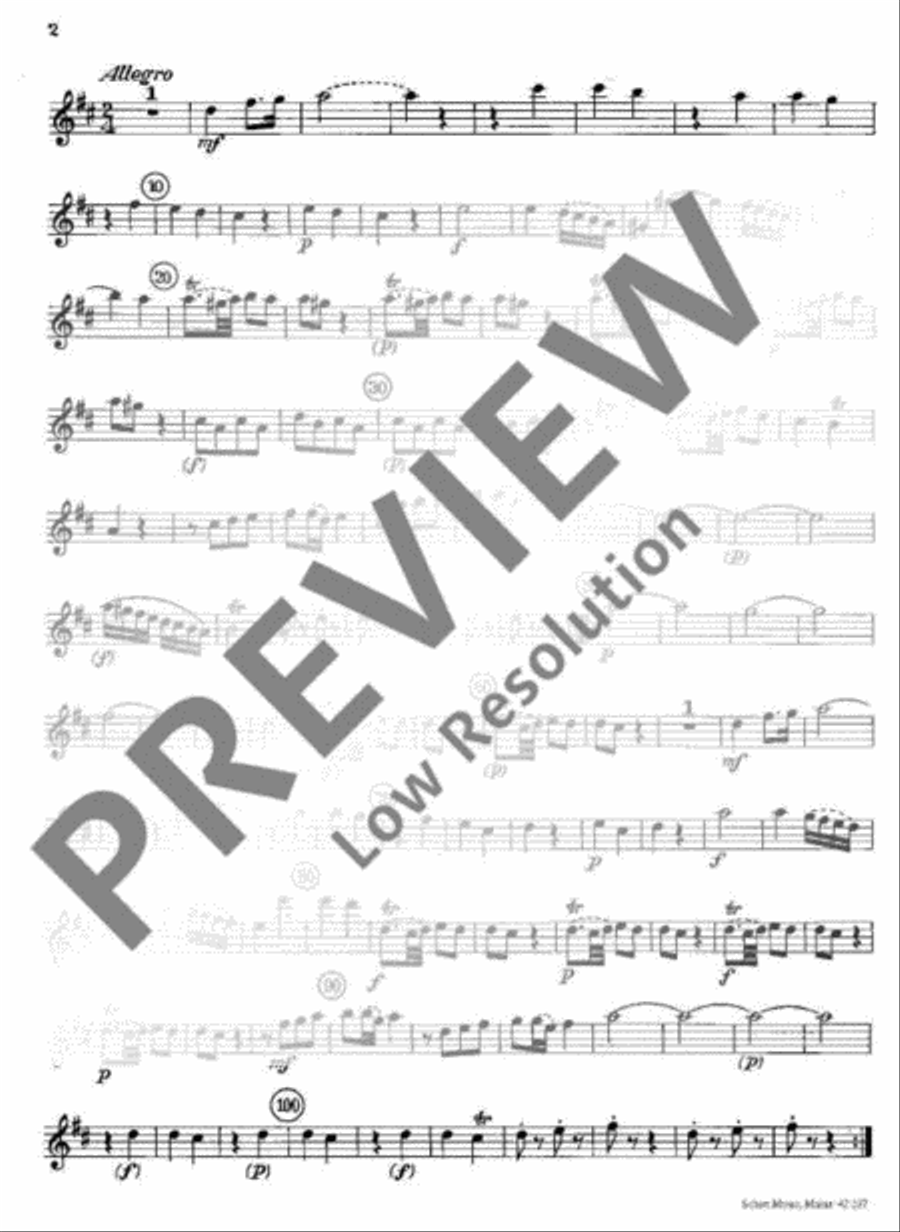 Notturno Notturno Flute scores gallery preview page 9