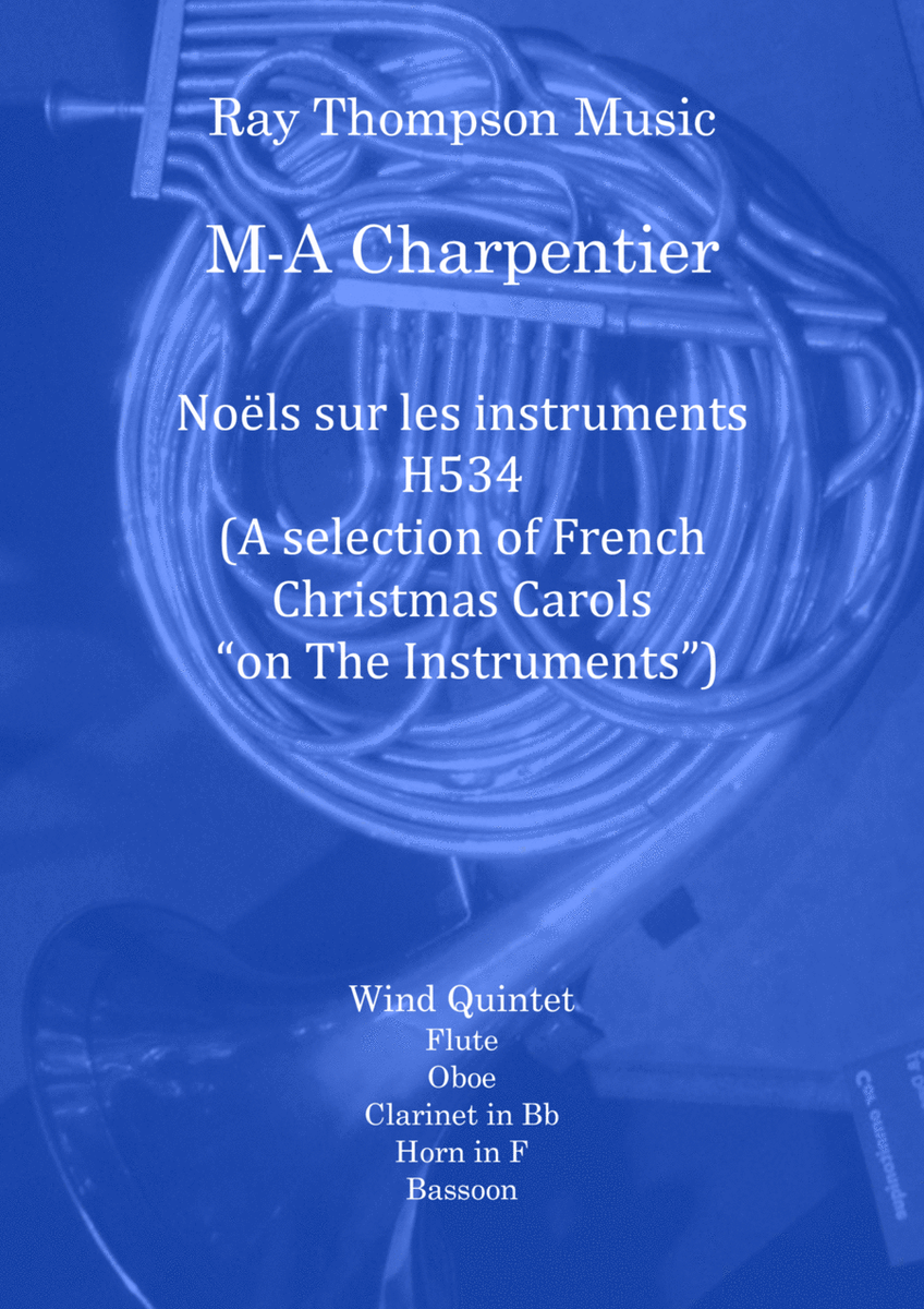 Charpentier: Noëls sur les instruments H534 (Christmas Carols on The Instruments) - wind quintet image number null