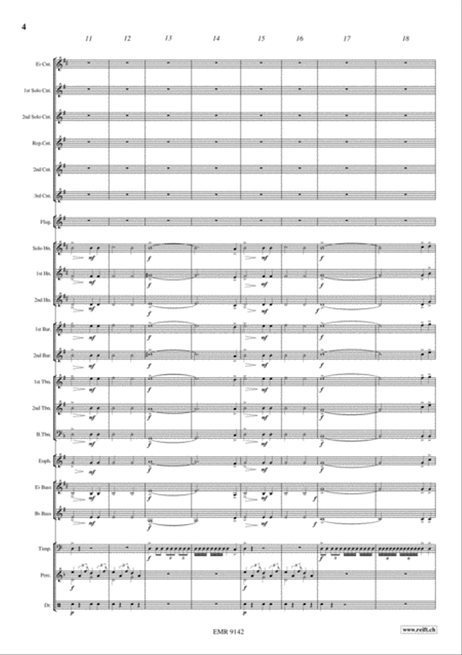 For A Few Dollars More Brass Band scores gallery preview page 5