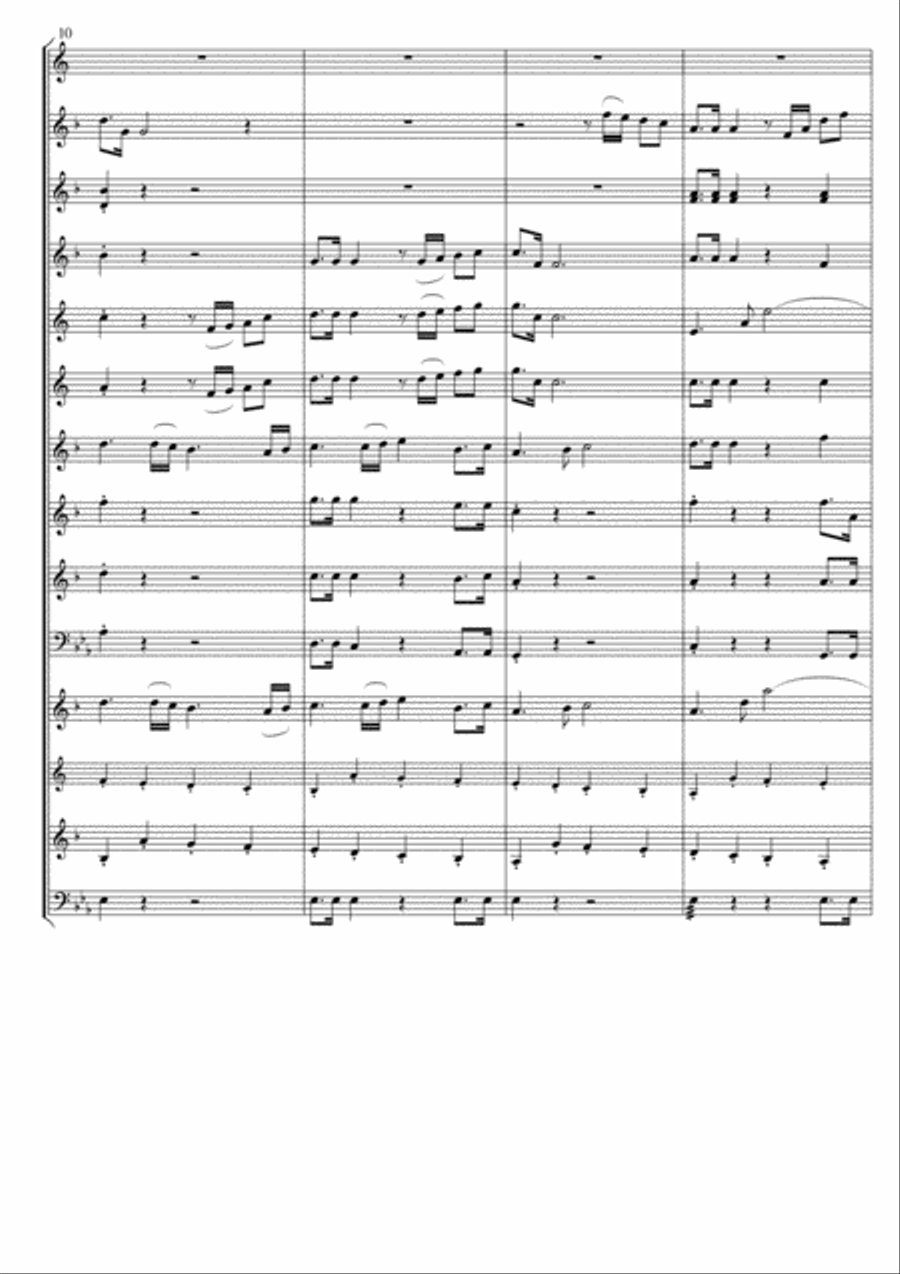 March Prelude - 'On this Day' for Brass Band by David Catherwood Brass Band scores gallery preview page 3