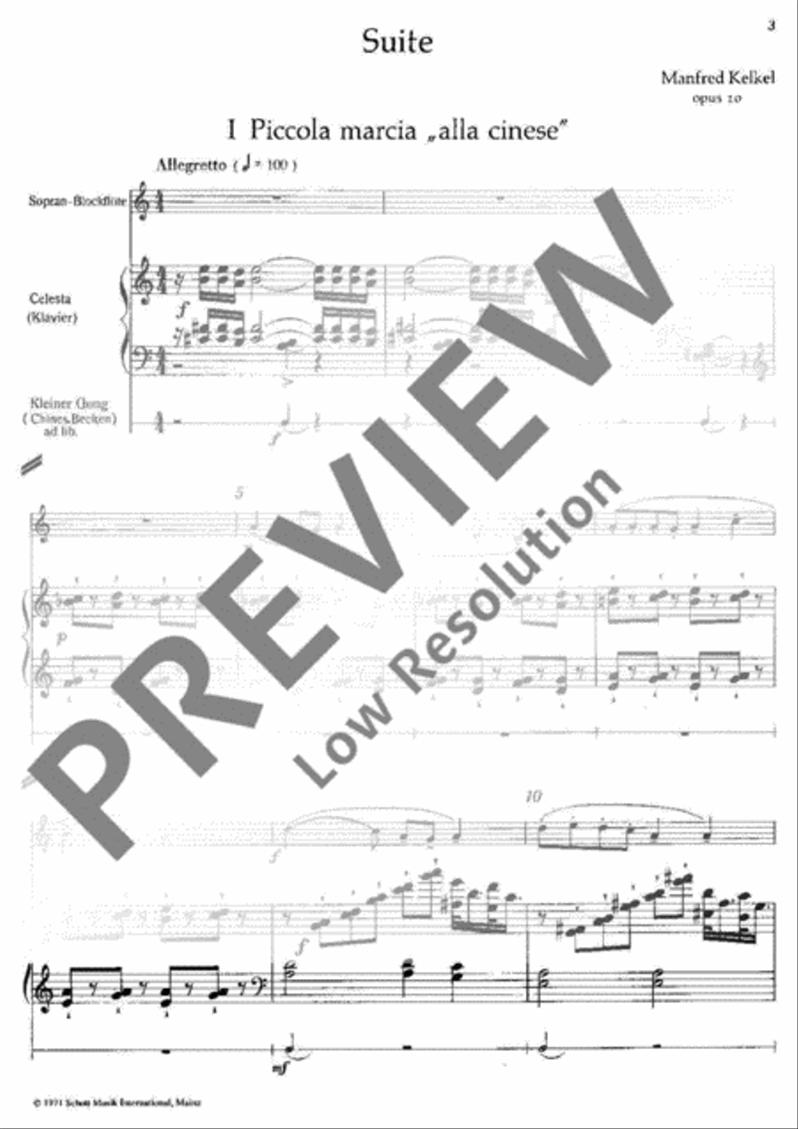 Suite Soprano Recorder scores gallery preview page 4