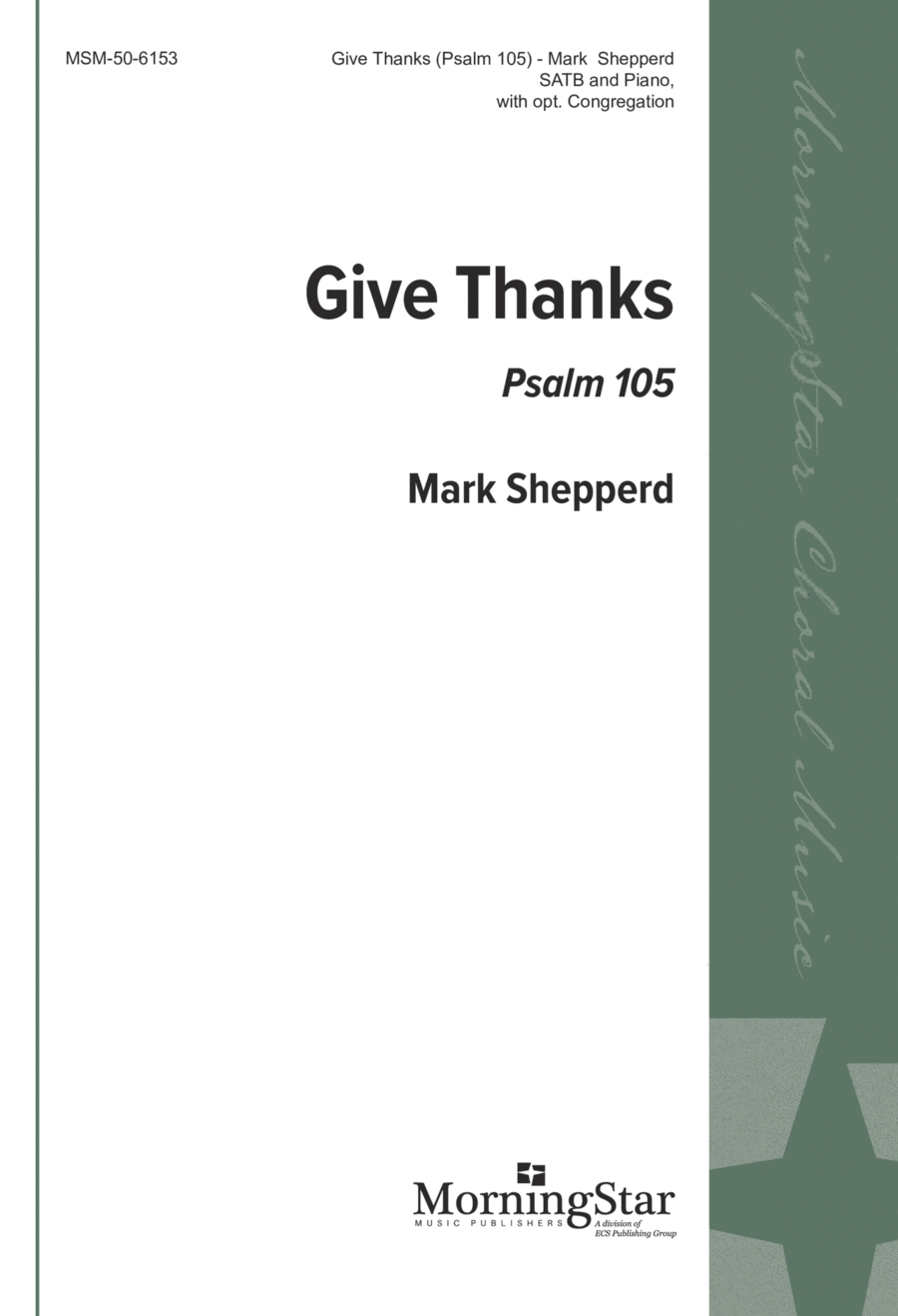 Give Thanks 4-Part scores gallery preview page 1