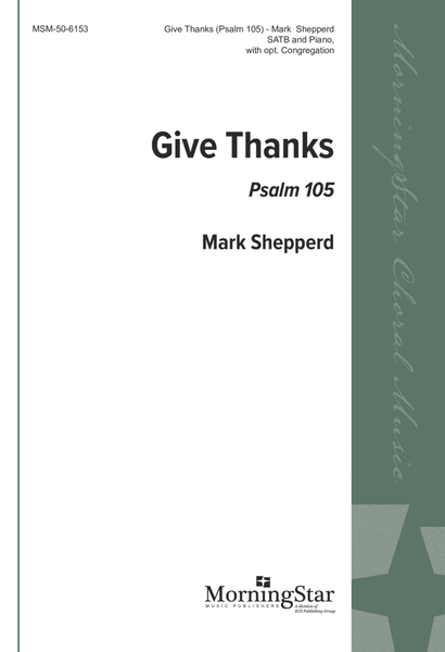 Give Thanks: Psalm 105