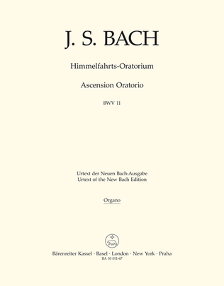 Book cover for Ascension Oratorio BWV 11