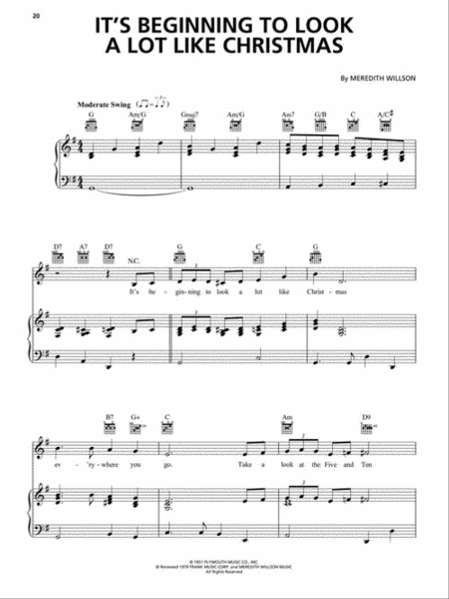 Pentatonix - Christmas Is Here! Piano, Vocal, Guitar scores gallery preview page 5