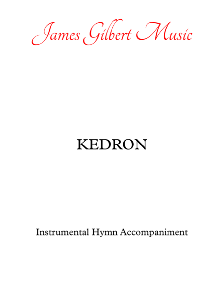 KEDRON (Creating God, Your Fingers Trace) Small Ensemble scores gallery preview page 1