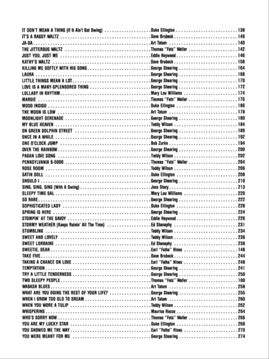 World's Best Piano Arrangements Piano Solo scores gallery preview page 4