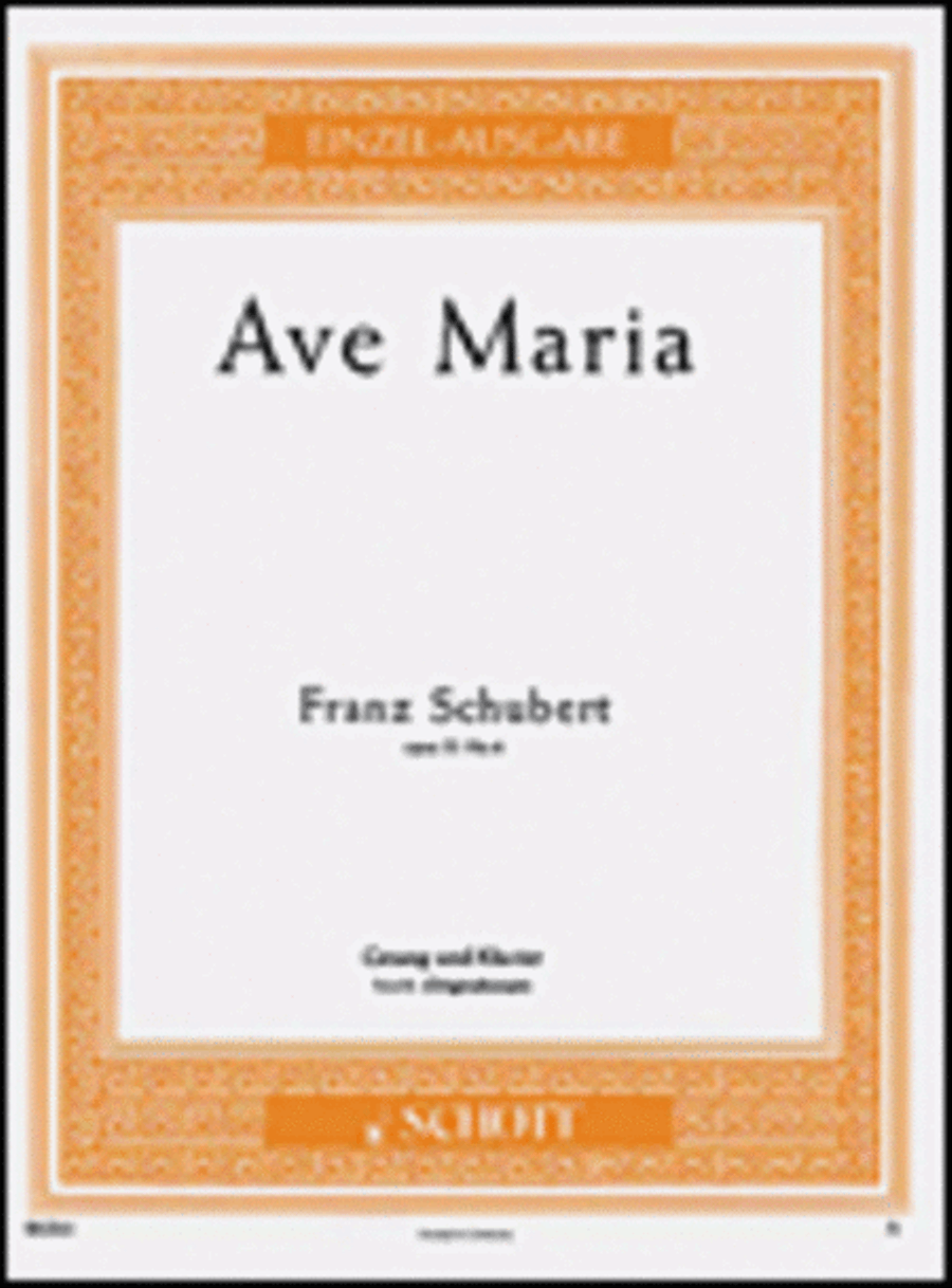 Ave Maria, Op. 52, No. 6 (D 839)