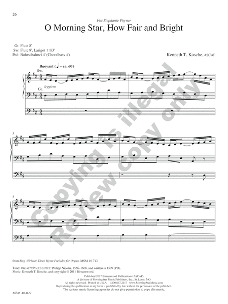 Hark! The Glad Sound Hark! The Glad Sound Organ scores gallery preview page 28