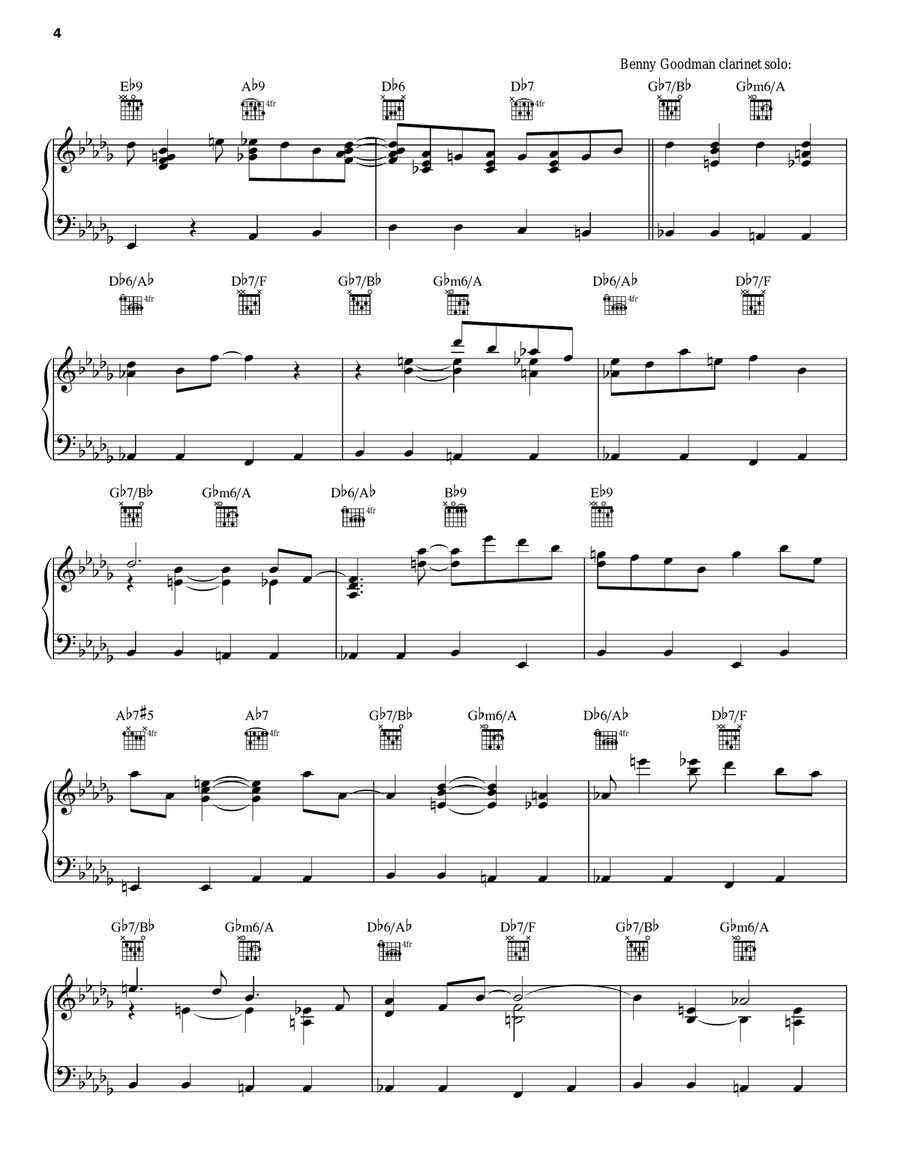King Porter Stomp Piano Solo scores gallery preview page 4