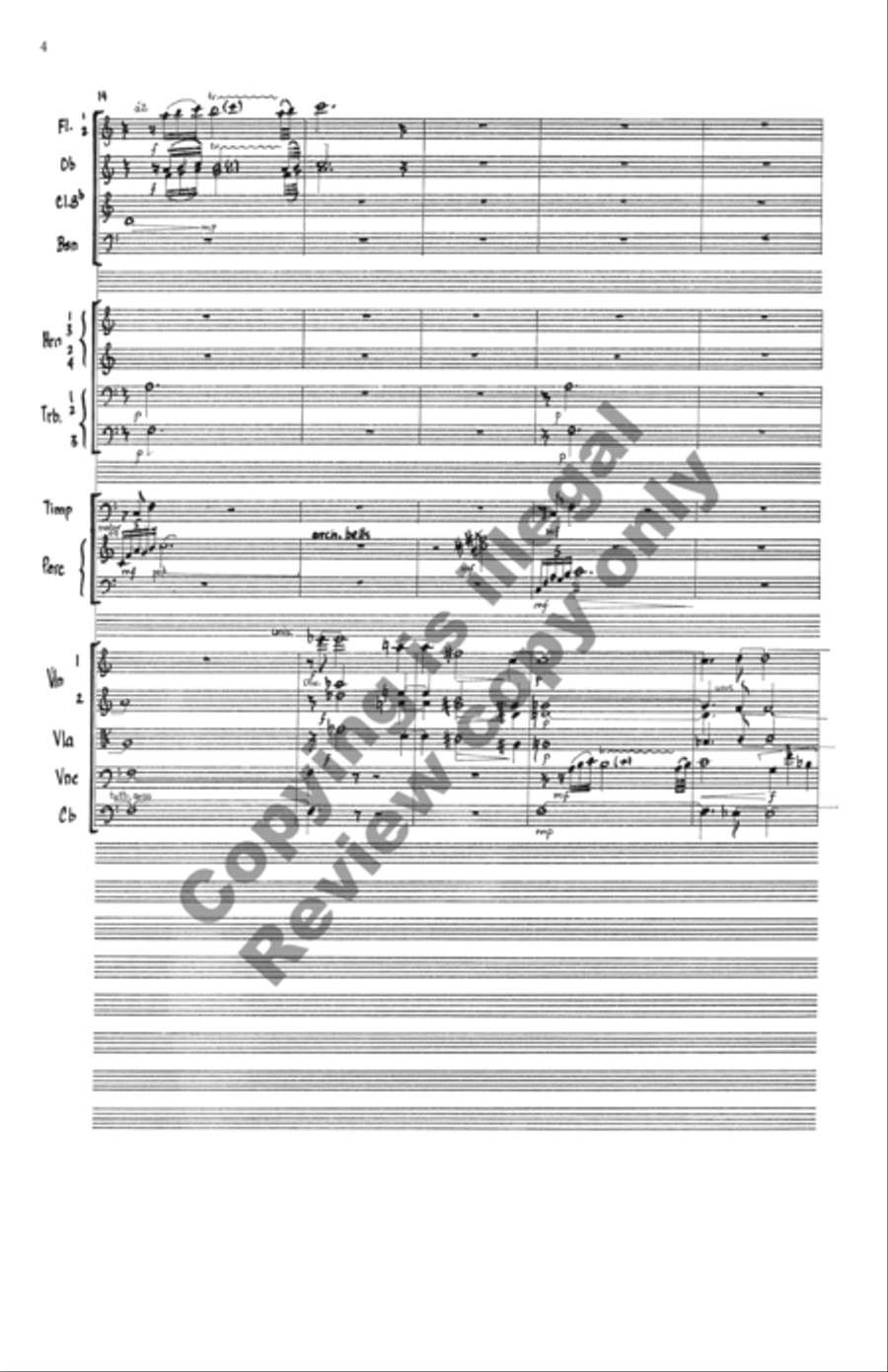 Deep Summer Music Full Orchestra scores gallery preview page 18