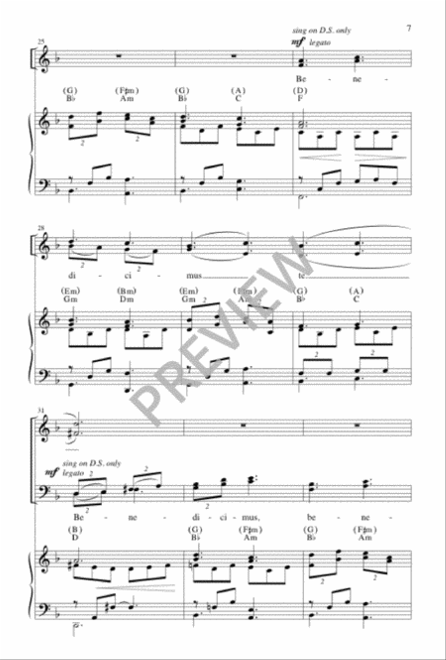Laudamus Te Laudamus Te 4-Part scores gallery preview page 6