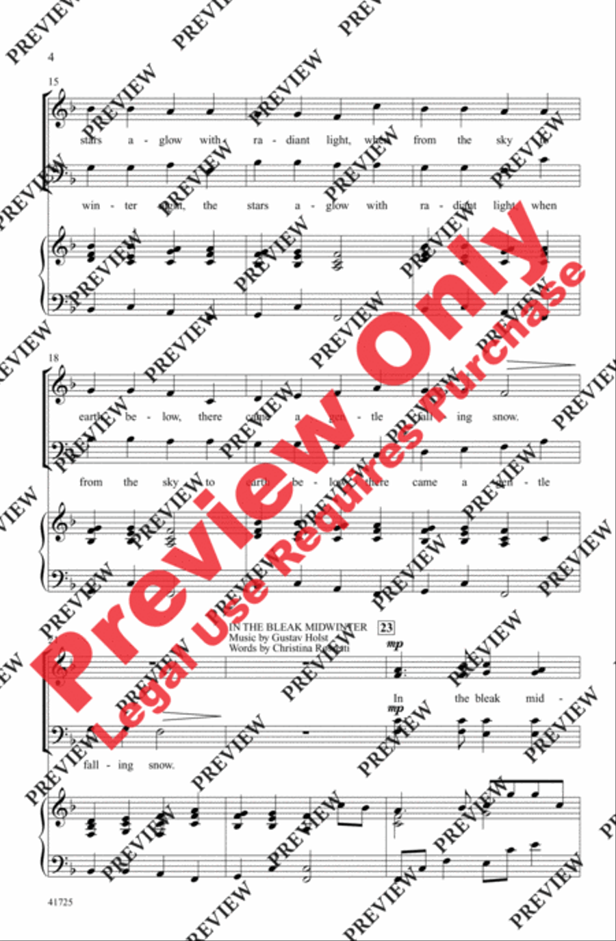 Winter Canon - SoundTrax CD (CD only) Choir scores gallery preview page 4