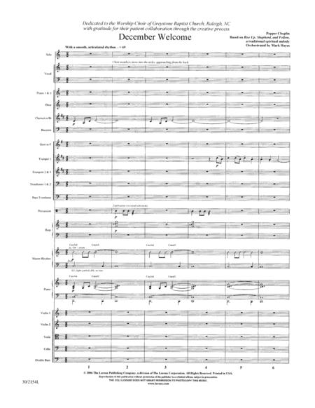 Together for Christmas - Orchestral Score and Parts