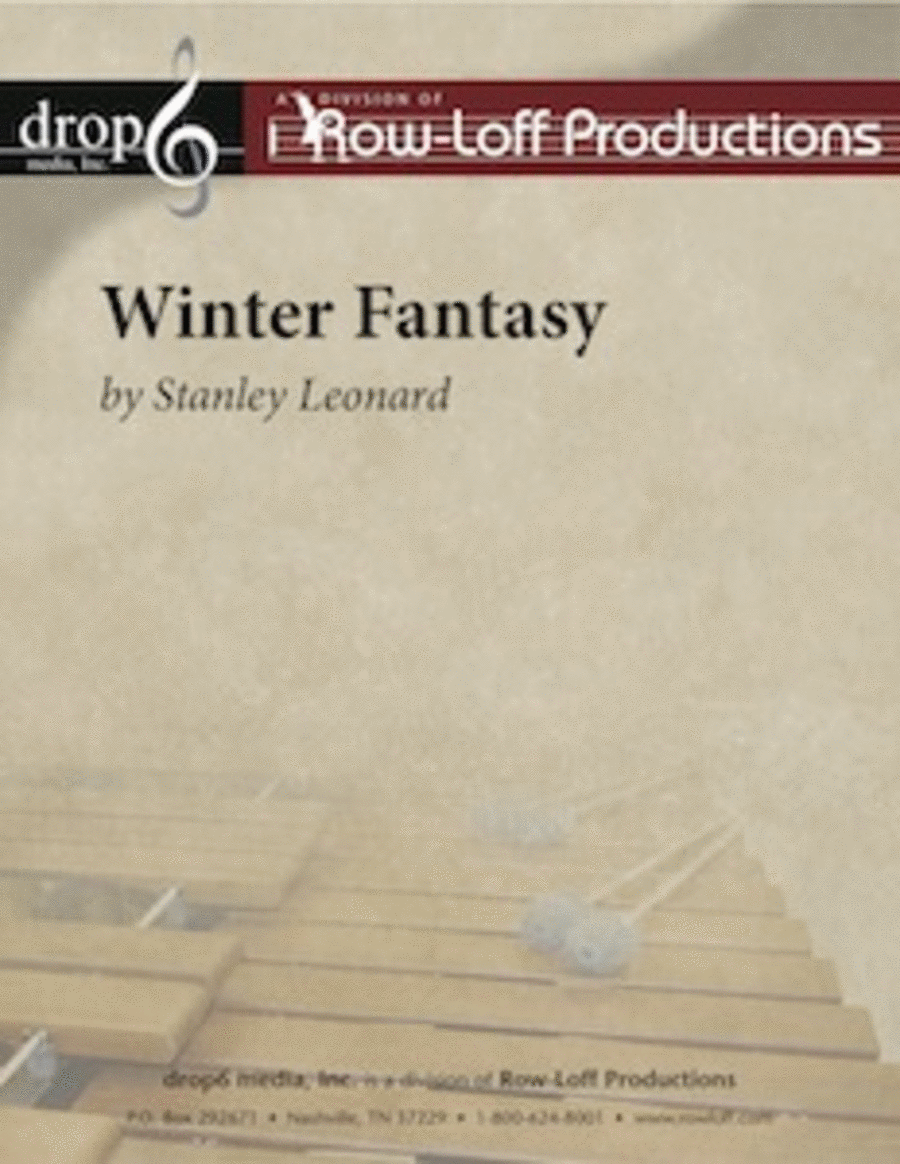 Winter Fantasy Winter Fantasy Percussion Ensemble scores gallery preview page 1