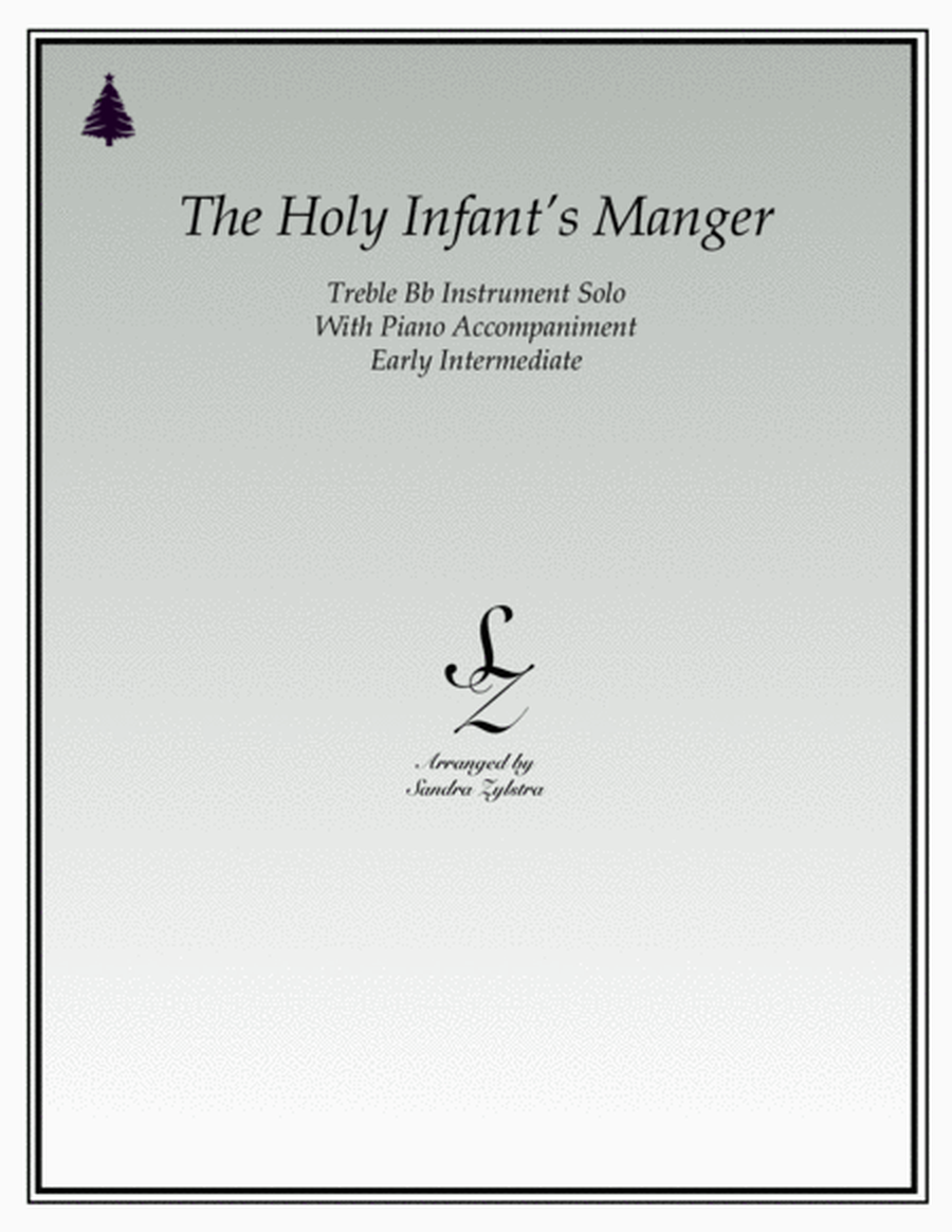 The Holy Infant's Manger (treble Bb instrument solo) image number null