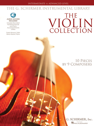 Book cover for The Violin Collection – Intermediate to Advanced Level