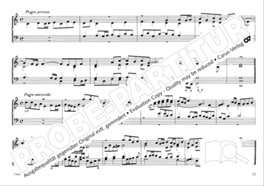 Musikalischer Blumenstrauss Organ Solo scores gallery preview page 26