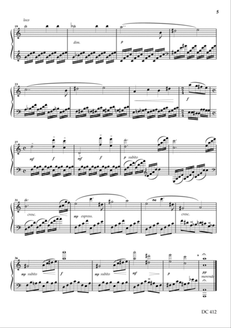Four Encores Four Encores Piano Solo scores gallery preview page 4