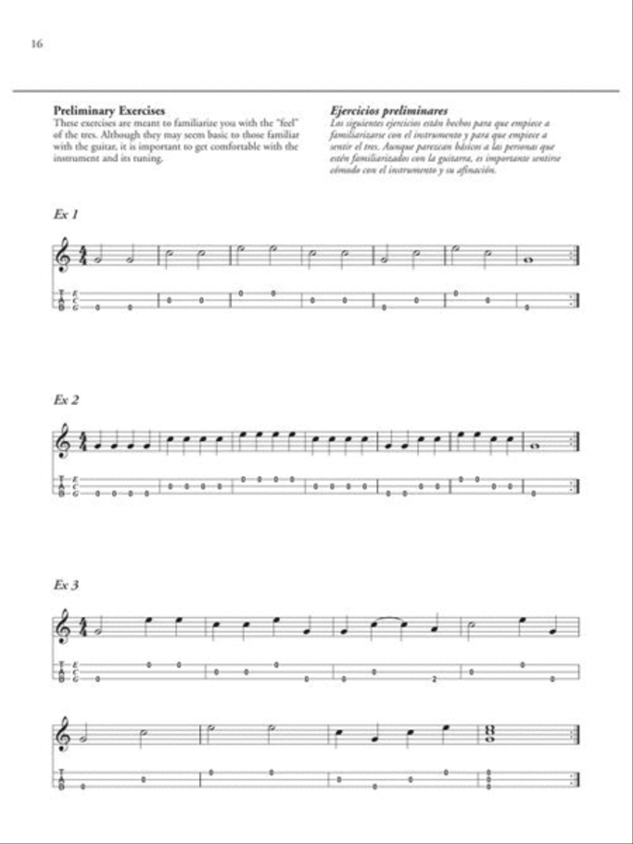 El Tres Cubano Guitar scores gallery preview page 10