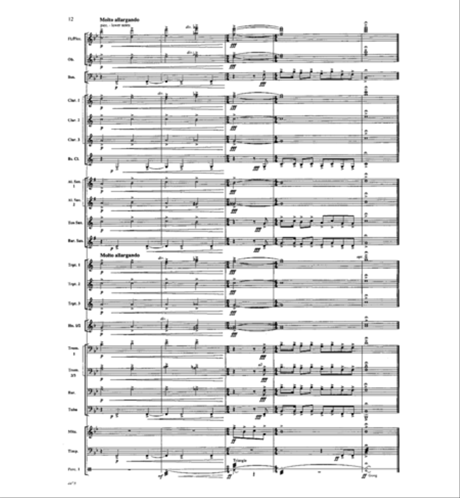 How Firm Thy Friendship Concert Band scores gallery preview page 5