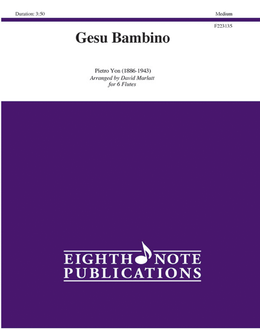 Gesu Bambino Small Ensemble scores gallery preview page 1