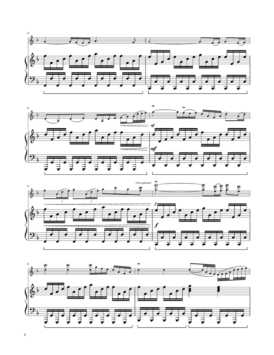 Crystallize Violin Solo scores gallery preview page 5