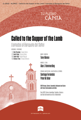 Called to the Supper of the Lamb / Llamados al Banquete del Señor - Instrument edition