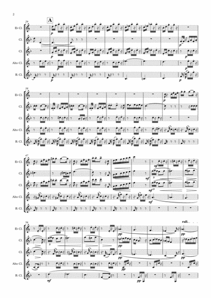 Bizet: Séquedille (Seguidilla) (Carmen Suite No.1) - clarinet quintet image number null