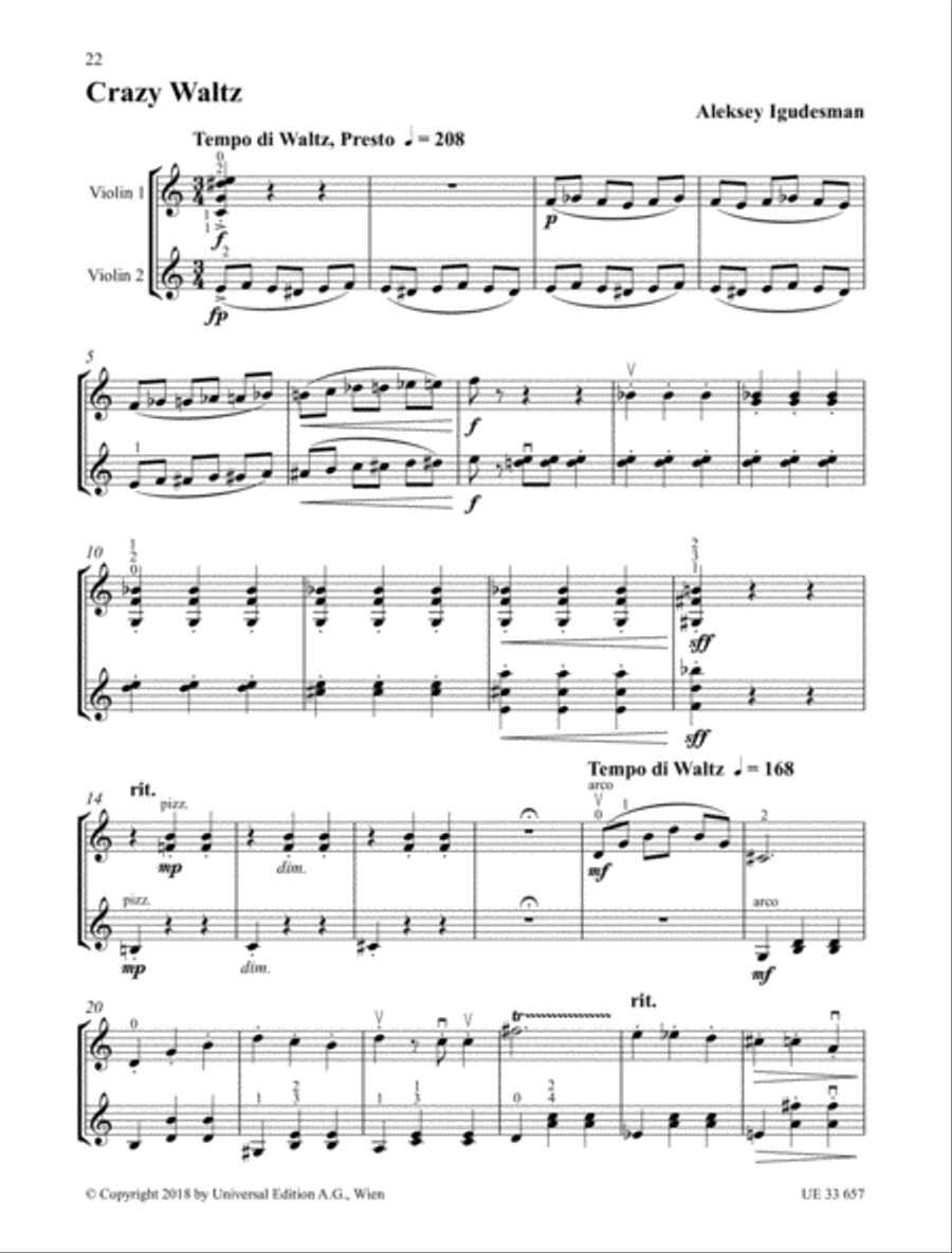 Waltz & More Violin scores gallery preview page 8
