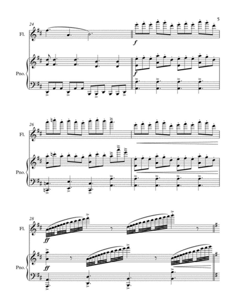 Flight Of The Dragonfly for Flute and Piano image number null