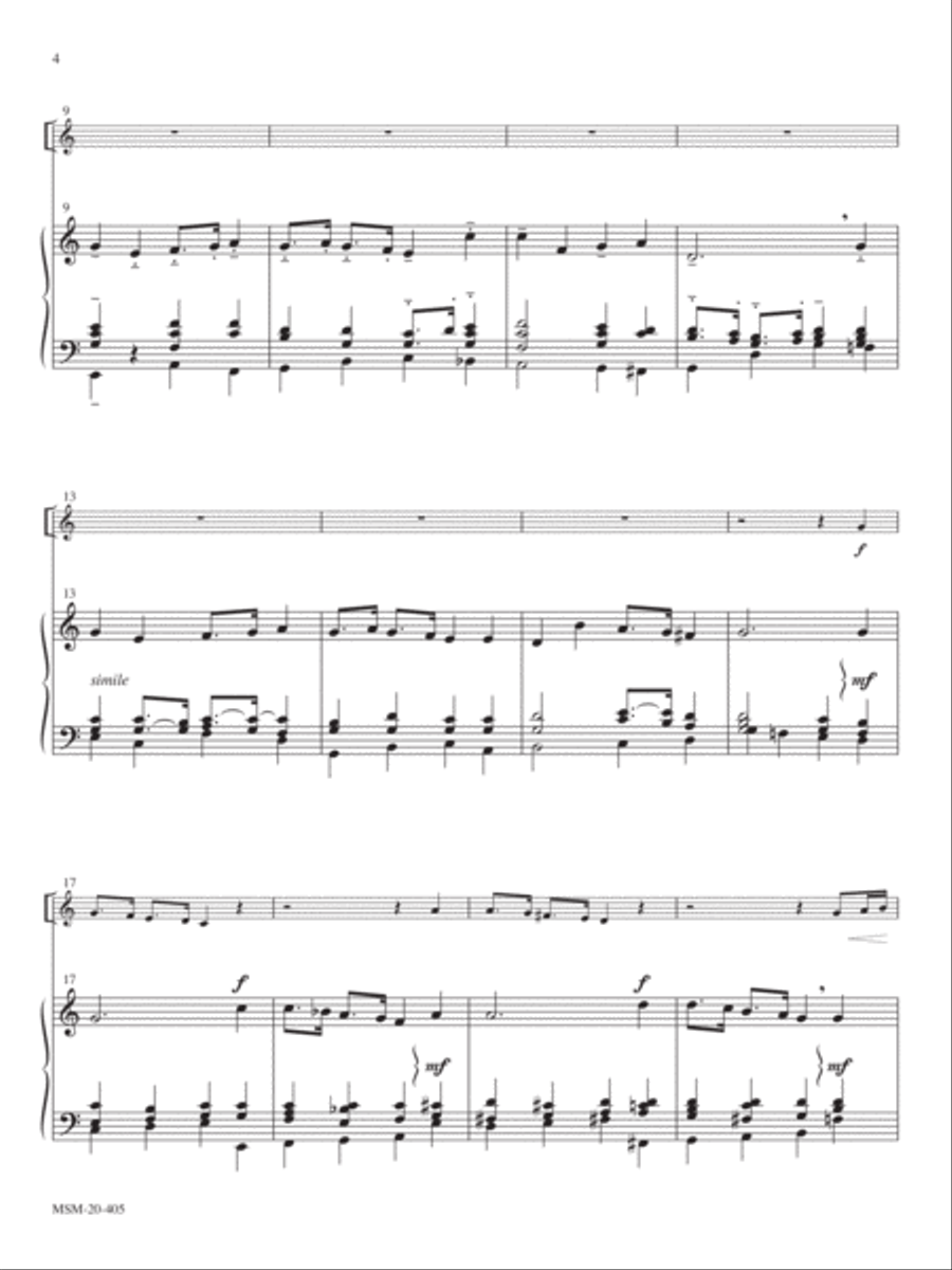 The Day of Resurrection Choir scores gallery preview page 2