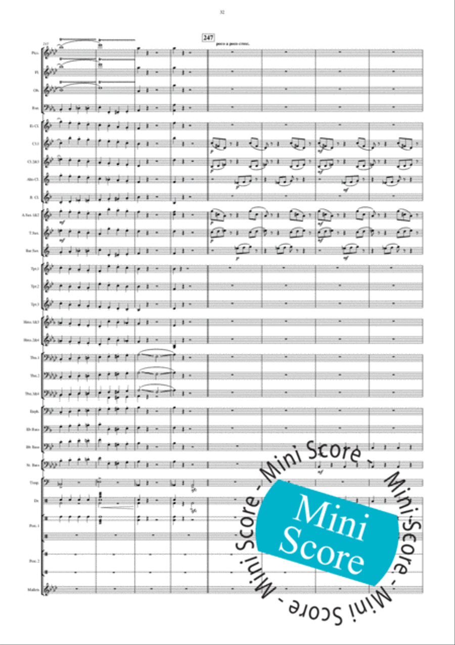 Car Concert Band scores gallery preview page 36