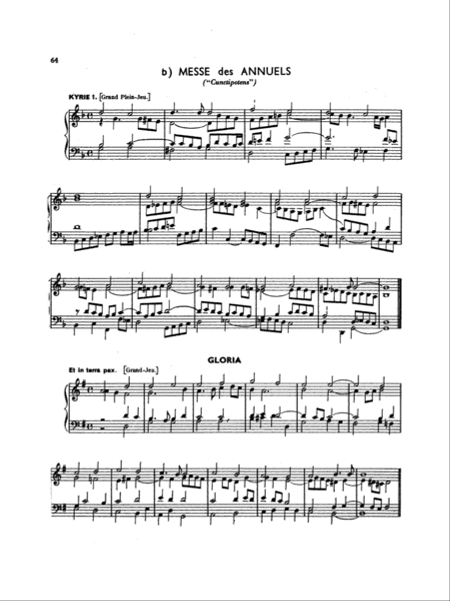 Boëly: Liturgical Service, Volume II 4-Part scores gallery preview page 3