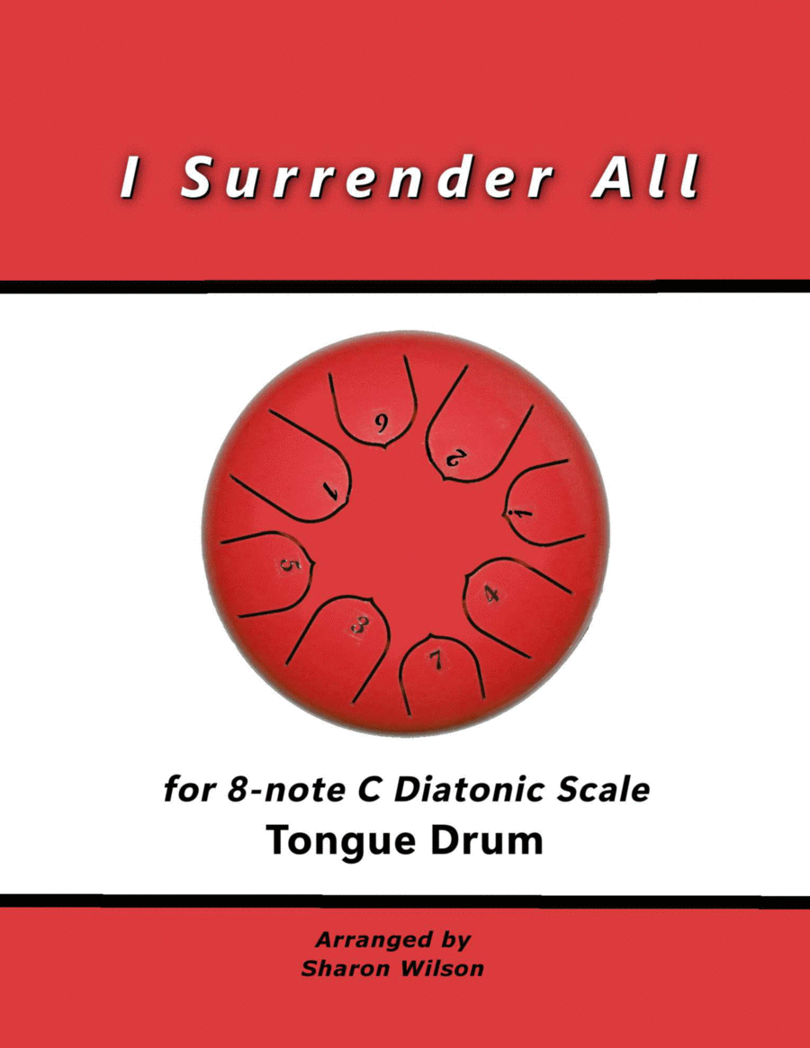 I Surrender All (for 8-note C major diatonic scale Tongue Drum) image number null