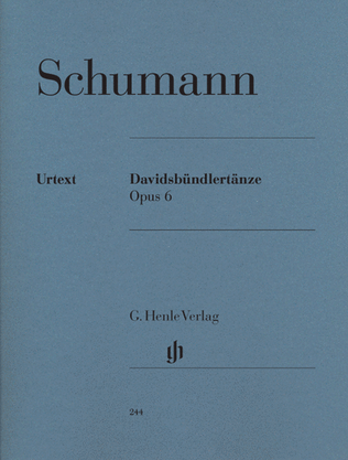 Book cover for Davidsbündlertänze Op. 6