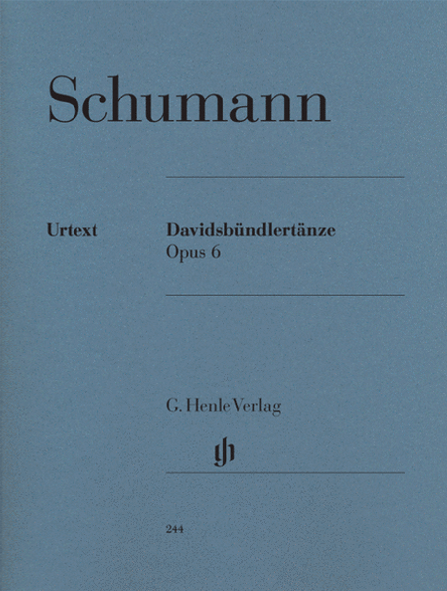 Book cover for Davidsbündlertänze Op. 6