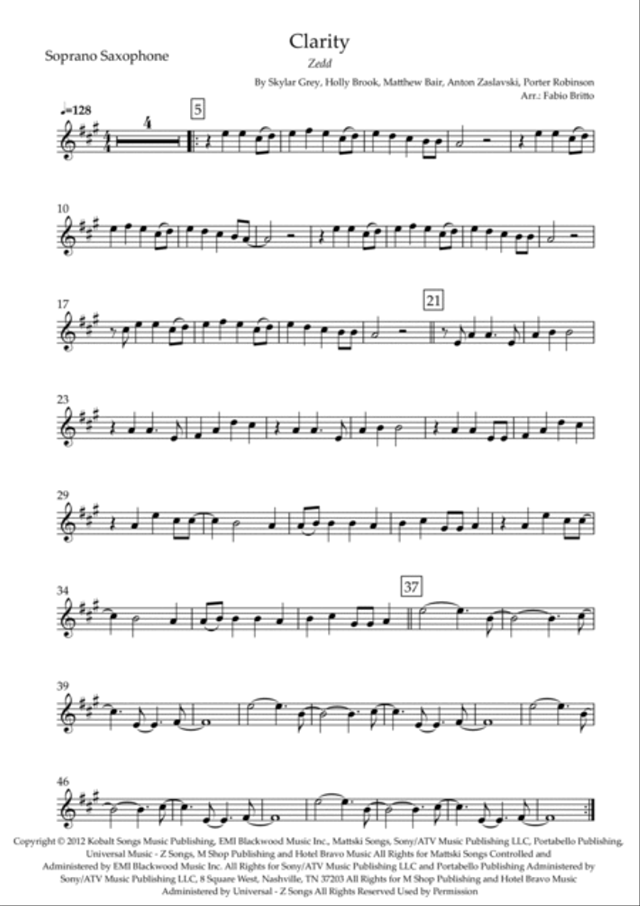 Clarity Clarity Woodwind Trio scores gallery preview page 4