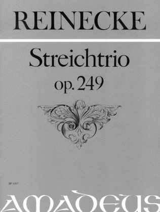 Book cover for String Trio op. 249